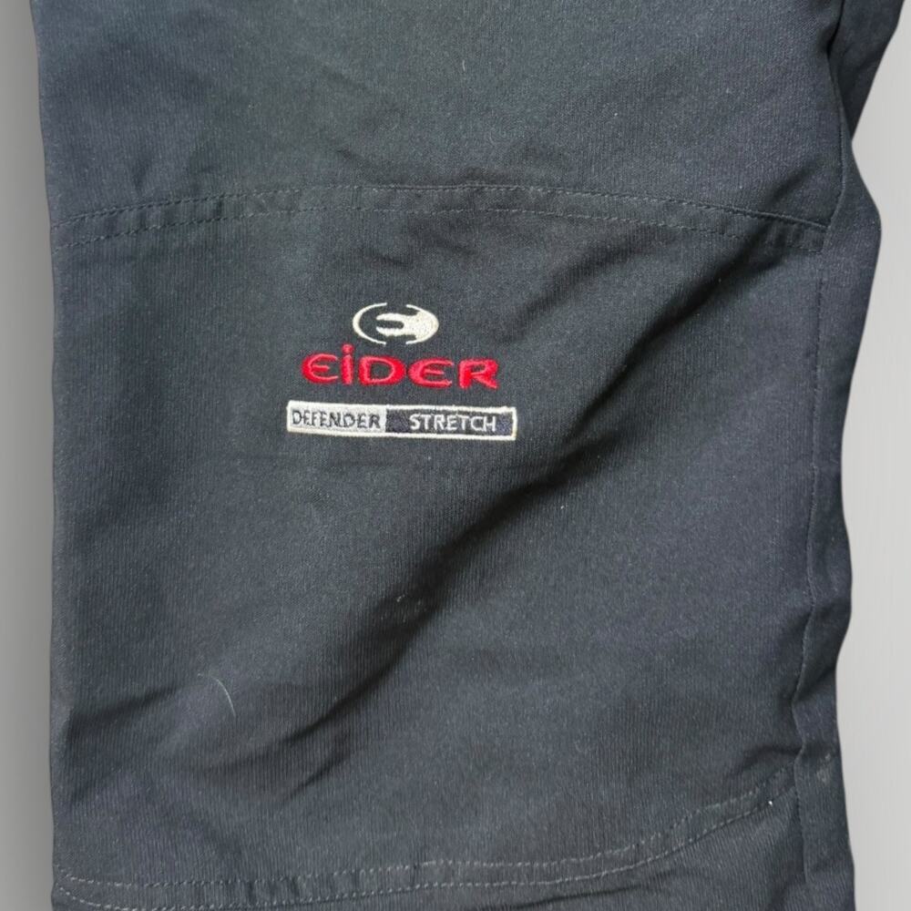 Eider Defender Stretch Ski Snow Pants Black Size 46 Waterproof - Picture 7 of 11